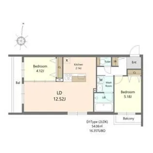 SーRESIDENCE医大南ALTIER【411号室】の間取り