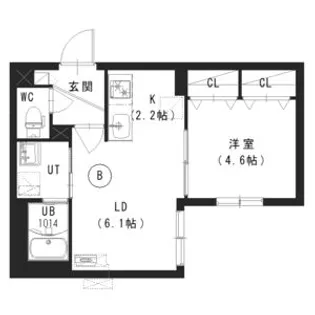 )T’Z MADE 04 (ティーズメイド04)【2階】の間取り