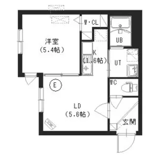 ホロムア美園【3階】の間取り