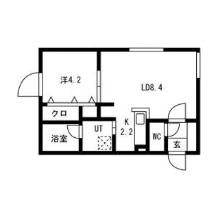 仮)南7条西13丁目MS【201号室】の間取り