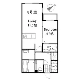 PREMIER IST KOTONI STA.【2階】の間取り