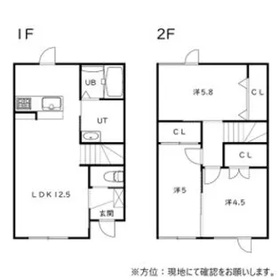 パルク緑町【0102号室】の間取り