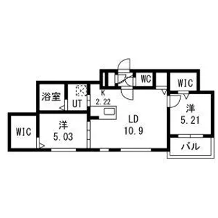 WARMTH INN 南4条【403号室】の間取り