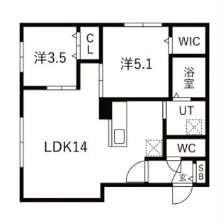 ESTALION SOEN【301号室】の間取り