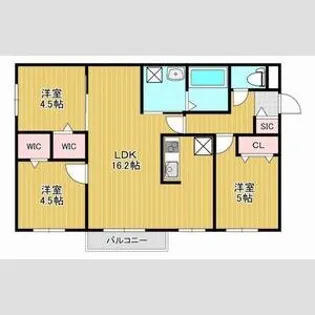 ザ・レジデンス南平岸【505号室】の間取り