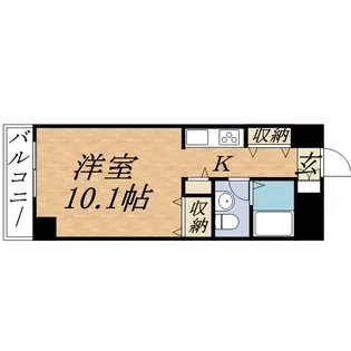 プライマル札幌北4条(旧TEADA北4条)【2階】の間取り