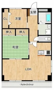 シティハイツ11番館【3階】の間取り