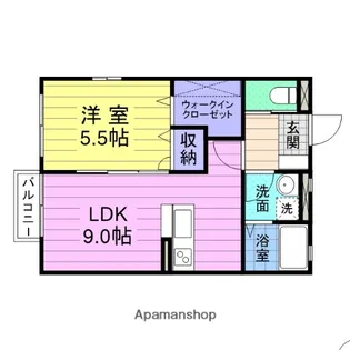リブレスト【2階】の間取り