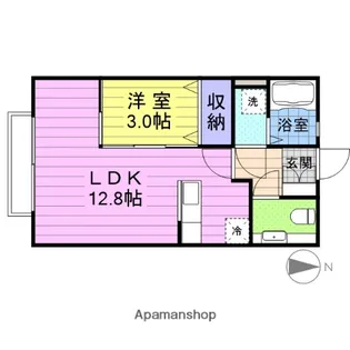 LETOITJX【2階】の間取り