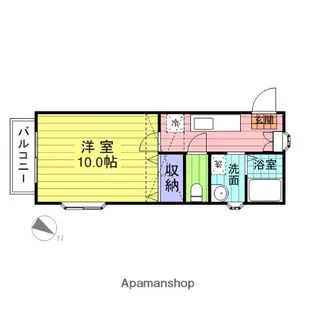エスペランサ【2階】の間取り