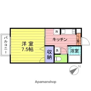 チェリーハイツ【2階】の間取り