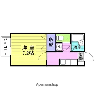 リブシャーメゾン【2階】の間取り
