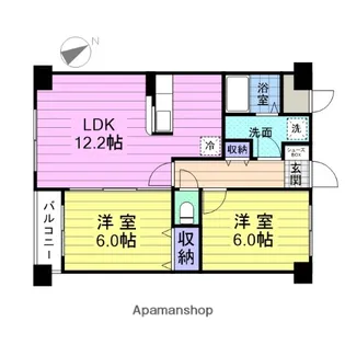 フレンディオ30【306号室】の間取り