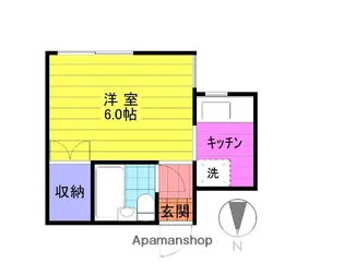 セントラルコテージ【3階】の間取り