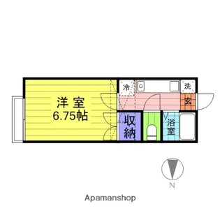 ソレイユ多賀城東B【103号室】の間取り