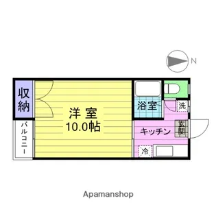 宮城県黒川郡大和町吉岡南3丁目【アパート】の間取り