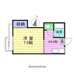 フォーブル桜木【2階】の間取り