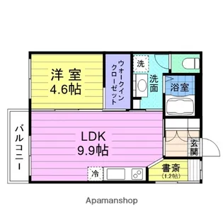 コーポササキ【2階】の間取り