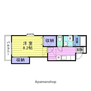 ルピシアS【1階】の間取り
