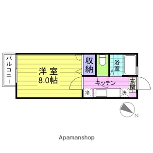 310ハイツ【1階】の間取り