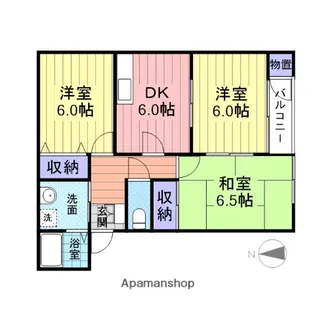 エトワール町前【1階】の間取り