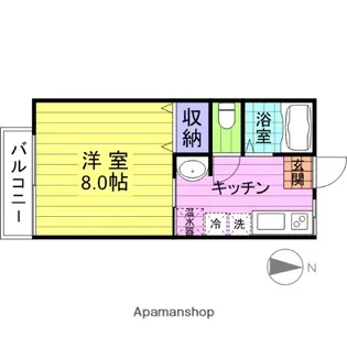 エンドーコーポ【2階】の間取り