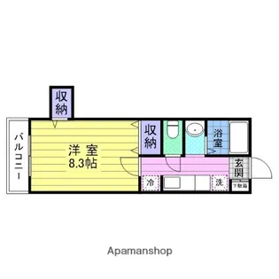 グランツ・Y【2階】の間取り