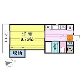 エスタシオン F【2階】の間取り