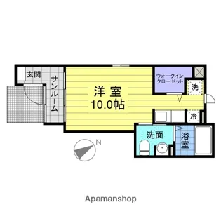 リヴェール【1階】の間取り