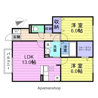シルビア【1階】の間取り