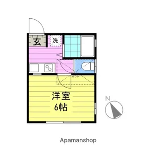 宮城県多賀城市伝上山2丁目【アパート】の間取り