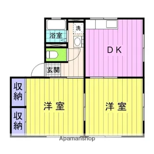CHリベルテB棟【1階】の間取り