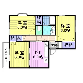 プレミールⅡ【1階】の間取り
