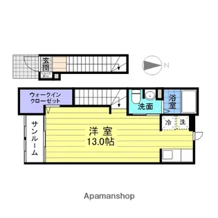 ファイン高砂【2階】の間取り