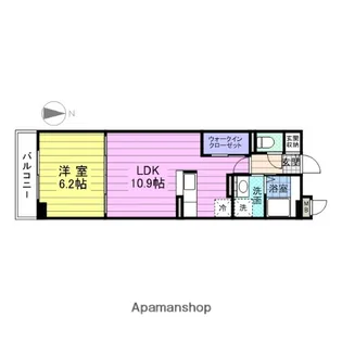 プロムナードⅣ【3階】の間取り