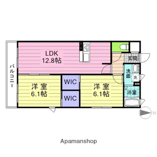 VIVO CASA【101号室】の間取り