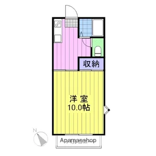 パーク・サンライフ【1階】の間取り