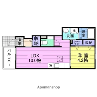 カレント・K【1階】の間取り
