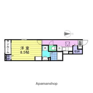 カレント・KⅣ【1階】の間取り