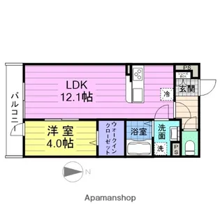 リブリ・2【3階】の間取り