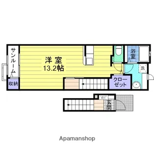 フォレストヒル【2階】の間取り