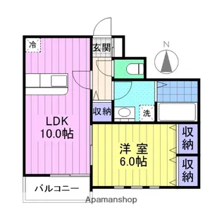 GRANDE神谷沢壱番館【1階】の間取り