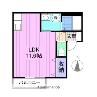 メゾン・ド・アトリエ【3階】の間取り