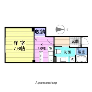 ひかりの杜 中野栄【1階】の間取り