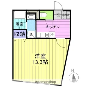 パークサイド八乙女【1階】の間取り