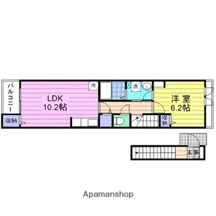 カレント・K Ⅴ【2階】の間取り