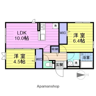 T−HEIM【1階】の間取り