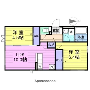 T−HEIM【1階】の間取り