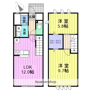レガシーヒルズ ジェイ【1階】の間取り