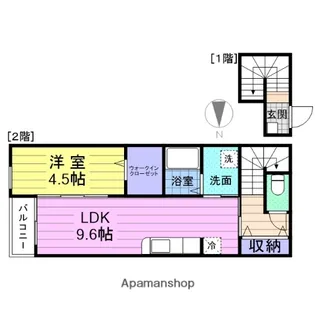 S.CREST【2階】の間取り